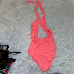 Peach Pink Swimsuit